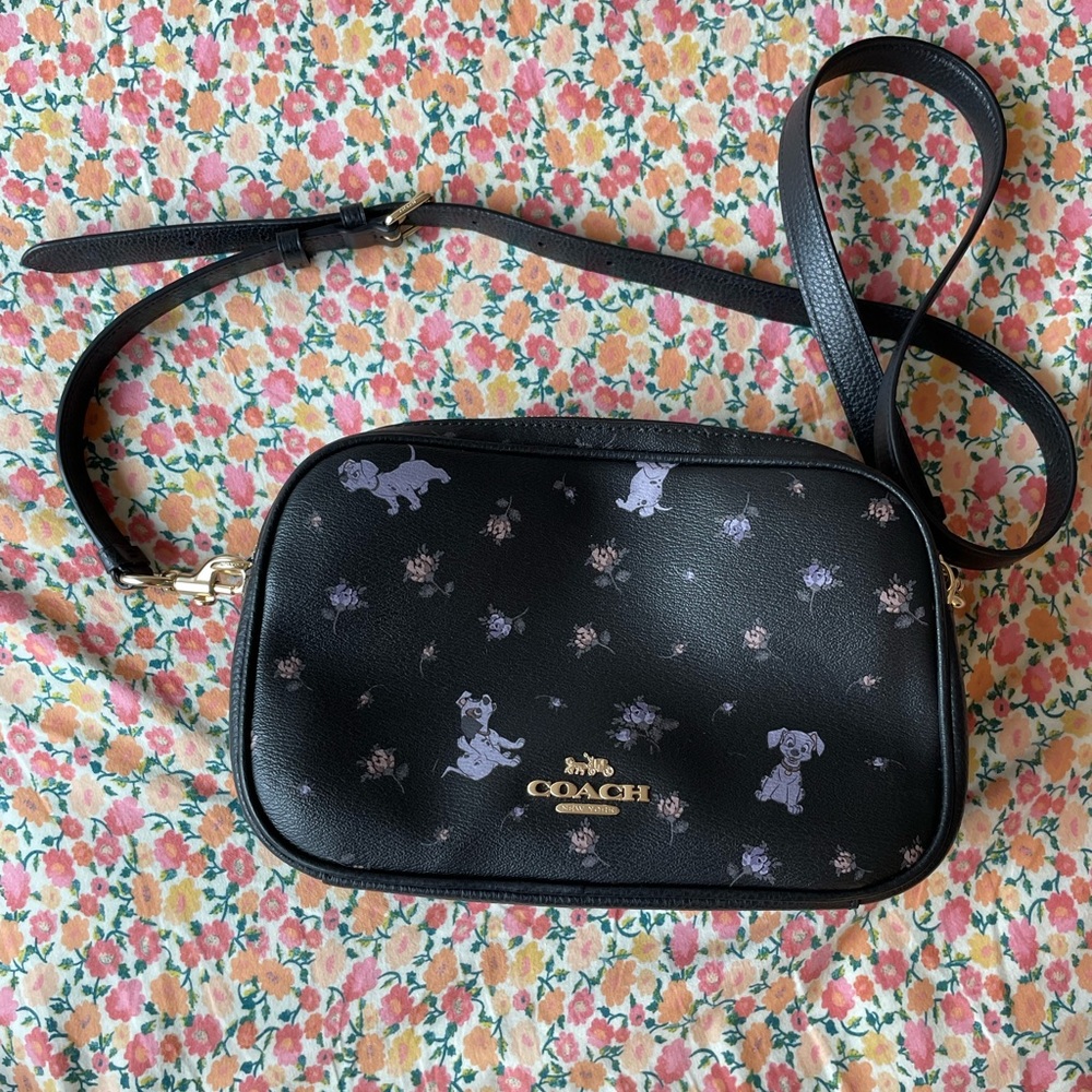 Coach X Disney Dalmatian Jes Purse Crossbody Bag Gem